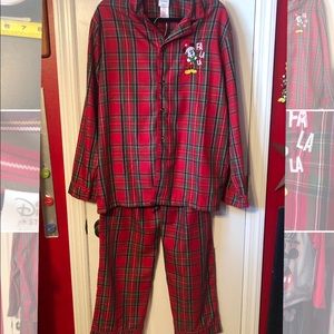 Disney Intimates Sleepwear Vintage Disneyland Tigger Flannel Plaid Nightgown Poshmark